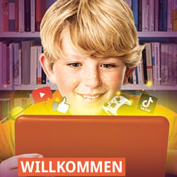 Stadtbibliothek Ludwigsburg Titelmotiv Medienwelt
