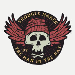 TROUBLE MAKER (badge)