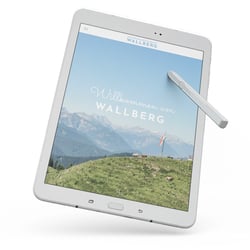Tablet Ansicht
