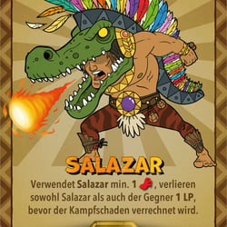 Spielkarte: „Salazar“