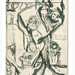 Teppich: „WhiteMonkey Epos 1“ für „Rug Star by Jürgen Dahmanns“, 2008