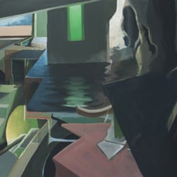o.T. (Acryl auf Leinwand, 100 × 150cm)