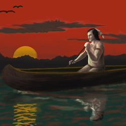 Kajak, Photoshop