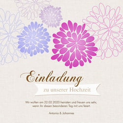 Hochzeitskarte