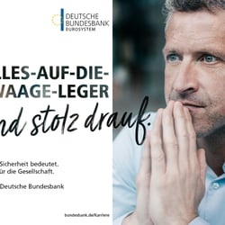 Deutsche Bundesbank / Employer Branding Kampagne / draft / Serie / 1
