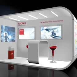 Exhibition stall (Ricoh)