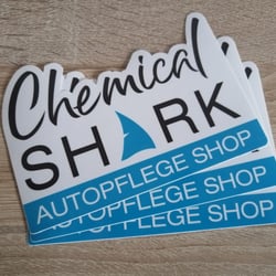 Aufkleber Chemical-Shark