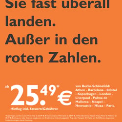 EasyJet Einführung Berlin