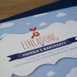Babyparty-Einladung 2