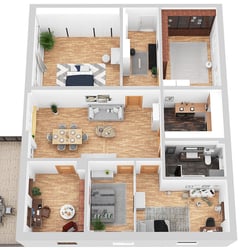 3D-Grundriss