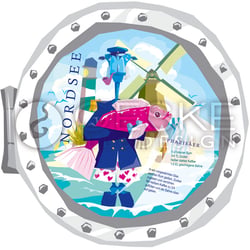 Merchandising: Platzset für die Bar „La Loca“