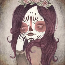 candy skull colour hq