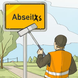 Illustration – „Abseit(z)s“