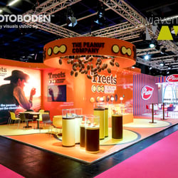 FOTOBODEN™ versüßt Ihren Messestand
