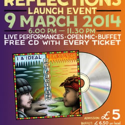 Flyer – „Reflections“ CD Launch