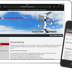 Webseite basierend auf CMS mit Responsive Design