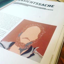 Magazinillustration Kater Demos