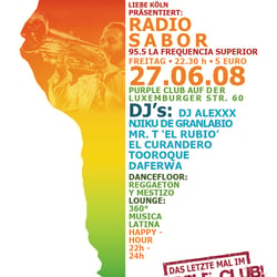 Latino Party Flyer