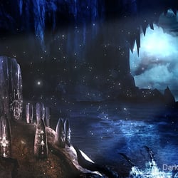 Matte Painting Höhle