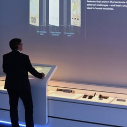 Giesecke, Experience Center, Interactive Scanner