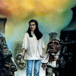 Labyrinth (Pastell – 30 × 40 cm)