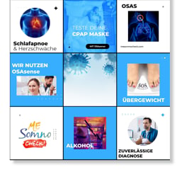 Social media Content Produktion für SomnoSense
