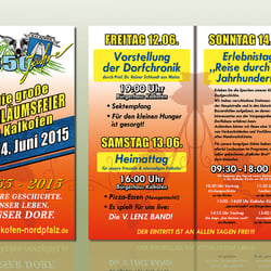 Druckvorlage Flyer