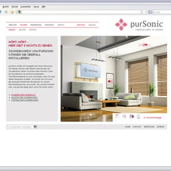 Webdesign – Webdesign purSonic (Kunde: die Crew am Bodensee)