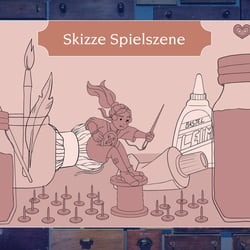 Skizze Spielszene