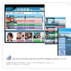 GIGIN Online Sound Mixer