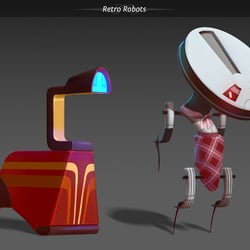 Retro robots