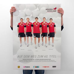 14 borussia düsseldorf mannschaftsposter