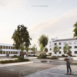 Architekturvisualisierung Fischereihafen Restaurierung