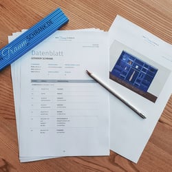 Datenblatt zur gewünschten Konfiguration