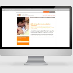 Konzept und Layout der Website www.lumiastiftung.de