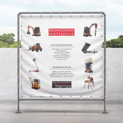 Außenwerbung Gestaltung // Bildbearbeitung