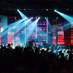 3D Mapping Bühnenshow