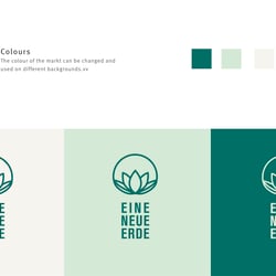 Eine neue Erde – Logodesign