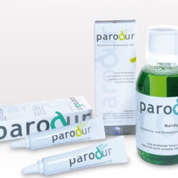 verpackungsdesign der produktfamilie parodur von lege artis pharma gmbh