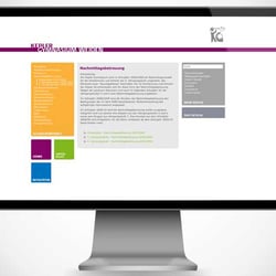 Webdesign – Kepler Gymnasium Weiden (Joomla)