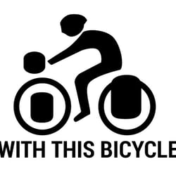 WITH THIS BICYCLE