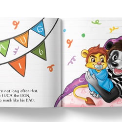 Digitale Zeichnungen, Illustrationen für Kinderbuch
