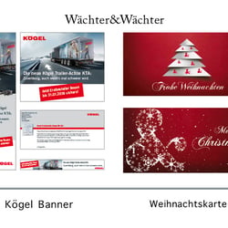 Wächter&Wächter.Online Bannerund Weihnachtskarte