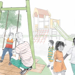 Spielplatz Kindergarten