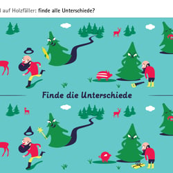 Spiel, Finde die Unterschiede