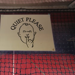 quiet please