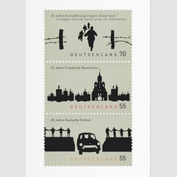 Briefmarkenset „20 Jahre Deutsche Einheit“