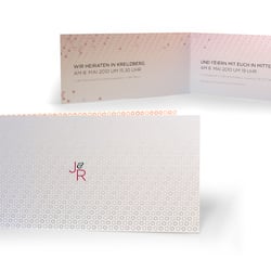 Hochzeitseinladung für Judith & Rolf