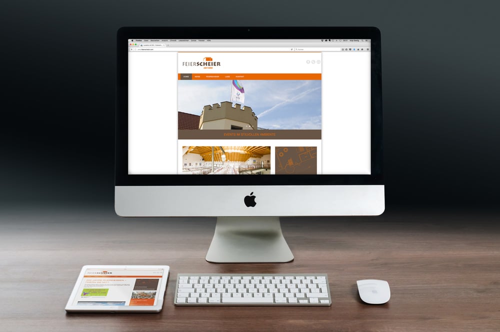 Website für Eventlocation