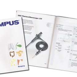 Katalog für Medizintechnische Geräte der Firma Olympus